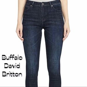 Buffalo David Britton Jeans Fellow Cropped Skinny Size 27
